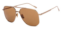 Load image into Gallery viewer, Gold Aviator Full Rim Unisex Sunglasses by John Jacobs-225728