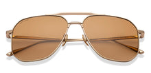 Load image into Gallery viewer, Gold Aviator Full Rim Unisex Sunglasses by John Jacobs-225728