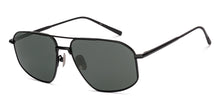 Load image into Gallery viewer, Black Aviator Full Rim Unisex Sunglasses by John Jacobs-225730