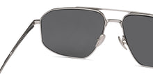 Load image into Gallery viewer, Silver Aviator Full Rim Unisex Sunglasses by John Jacobs-225731
