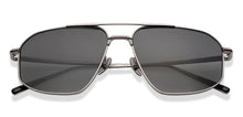 Load image into Gallery viewer, Silver Aviator Full Rim Unisex Sunglasses by John Jacobs-225731