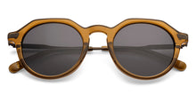 Load image into Gallery viewer, Brown Round Full Rim Unisex Sunglasses by John Jacobs-233501