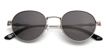 Load image into Gallery viewer, Silver Round Full Rim Unisex Sunglasses by John Jacobs-233504
