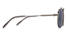 Load image into Gallery viewer, Grey Aviator Full Rim Unisex Sunglasses by John Jacobs-233506