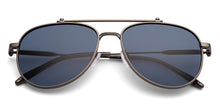 Load image into Gallery viewer, Grey Aviator Full Rim Unisex Sunglasses by John Jacobs-233506