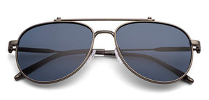 Grey Aviator Full Rim Unisex Sunglasses by John Jacobs-233506