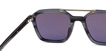Load image into Gallery viewer, Grey Square Full Rim Unisex Sunglasses by John Jacobs-233507