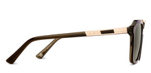 Load image into Gallery viewer, Brown Square Full Rim Unisex Sunglasses by John Jacobs-233508