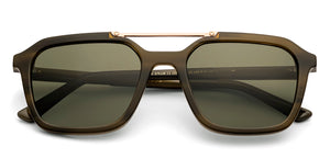 Brown Square Full Rim Unisex Sunglasses by John Jacobs-233508