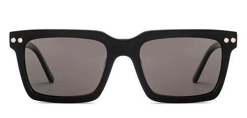 Black Square Full Rim Unisex Sunglasses by John Jacobs-233509