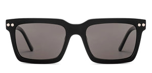 Black Square Full Rim Unisex Sunglasses by John Jacobs-233509