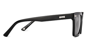 Black Square Full Rim Unisex Sunglasses by John Jacobs-233509