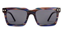 Load image into Gallery viewer, Brown Square Full Rim Unisex Sunglasses by John Jacobs-233510