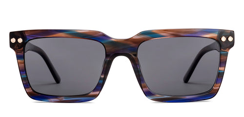 Brown Square Full Rim Unisex Sunglasses by John Jacobs-233510