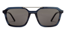 Load image into Gallery viewer, Blue Square Full Rim Unisex Sunglasses by John Jacobs-233511