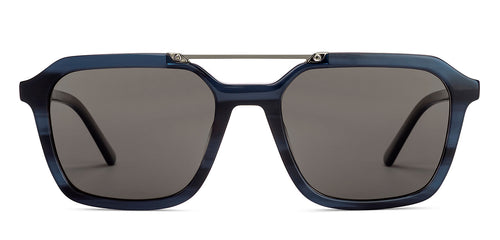 Blue Square Full Rim Unisex Sunglasses by John Jacobs-233511