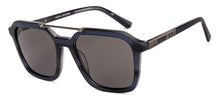 Load image into Gallery viewer, Blue Square Full Rim Unisex Sunglasses by John Jacobs-233511