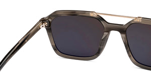 Green Square Full Rim Unisex Sunglasses by John Jacobs-233512