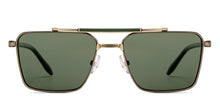 Load image into Gallery viewer, Gunmetal Square Full Rim Unisex Sunglasses by John Jacobs-233513