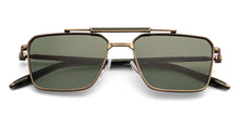 Load image into Gallery viewer, Gunmetal Square Full Rim Unisex Sunglasses by John Jacobs-233513