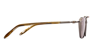 Gunmetal Square Full Rim Unisex Sunglasses by John Jacobs-233514