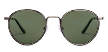 Load image into Gallery viewer, Grey Round Full Rim Unisex Sunglasses by John Jacobs-233516