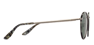 Grey Round Full Rim Unisex Sunglasses by John Jacobs-233516
