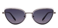 Load image into Gallery viewer, Grey Cat Eye Full Rim Women Sunglasses by John Jacobs-235141