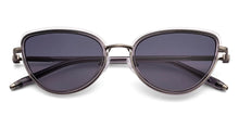 Load image into Gallery viewer, Grey Cat Eye Full Rim Women Sunglasses by John Jacobs-235141