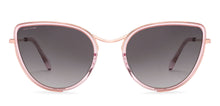 Load image into Gallery viewer, Pink Cat Eye Full Rim Women Sunglasses by John Jacobs-236885