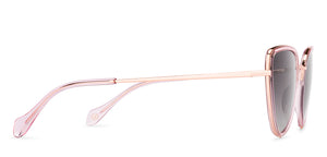 Pink Cat Eye Full Rim Women Sunglasses by John Jacobs-236885