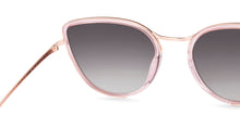 Load image into Gallery viewer, Pink Cat Eye Full Rim Women Sunglasses by John Jacobs-236885