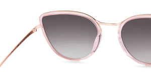 Pink Cat Eye Full Rim Women Sunglasses by John Jacobs-236885