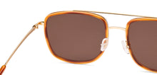 Load image into Gallery viewer, Gold Aviator Full Rim Unisex Sunglasses by John Jacobs-236889