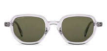 Load image into Gallery viewer, Grey Geometric Full Rim Unisex Sunglasses by John Jacobs-236882