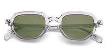 Load image into Gallery viewer, Grey Geometric Full Rim Unisex Sunglasses by John Jacobs-236882