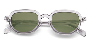 Grey Geometric Full Rim Unisex Sunglasses by John Jacobs-236882