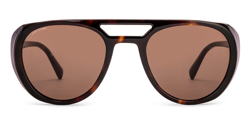 Brown Aviator Full Rim Unisex Sunglasses by John Jacobs-236883