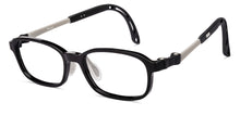 Load image into Gallery viewer, Black Rectangle Full Rim Kids Eyeglasses by Hooper-220039