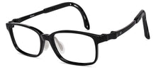 Load image into Gallery viewer, Black Rectangle Full Rim Kids Eyeglasses by Hooper-220054