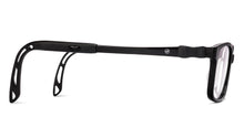 Load image into Gallery viewer, Black Rectangle Full Rim Kids Eyeglasses by Hooper-220054