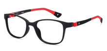 Load image into Gallery viewer, Black Rectangle Full Rim Kids Eyeglasses by Hooper-219731