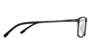 Gray Rectangle Full Rim Kids Eyeglasses by Hooper-219806