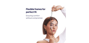 Blue Rectangle Full Rim Kids Eyeglasses by Hooper-210492