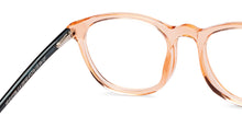 Load image into Gallery viewer, Orange Round Full Rim Kids Eyeglasses by Hooper-206193