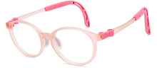 Load image into Gallery viewer, Matte Pink Round Full Rim Kids Eyeglasses by Hooper-220068