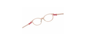 Matte Pink Round Full Rim Kids Eyeglasses by Hooper-220068