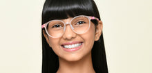 Load image into Gallery viewer, Matte Pink Round Full Rim Kids Eyeglasses by Hooper-220069