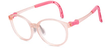 Load image into Gallery viewer, Matte Pink Round Full Rim Kids Eyeglasses by Hooper-220069