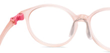 Load image into Gallery viewer, Matte Pink Round Full Rim Kids Eyeglasses by Hooper-220069